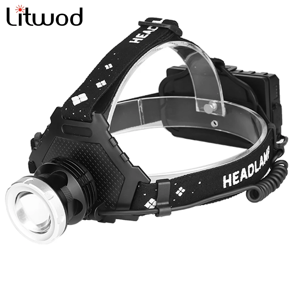 

XHP70.2 New arrive The most powerful Led headlamp Headlight 32W XHP50.2 zoom head lamp power bank 7800mah 18650 battery Z352063