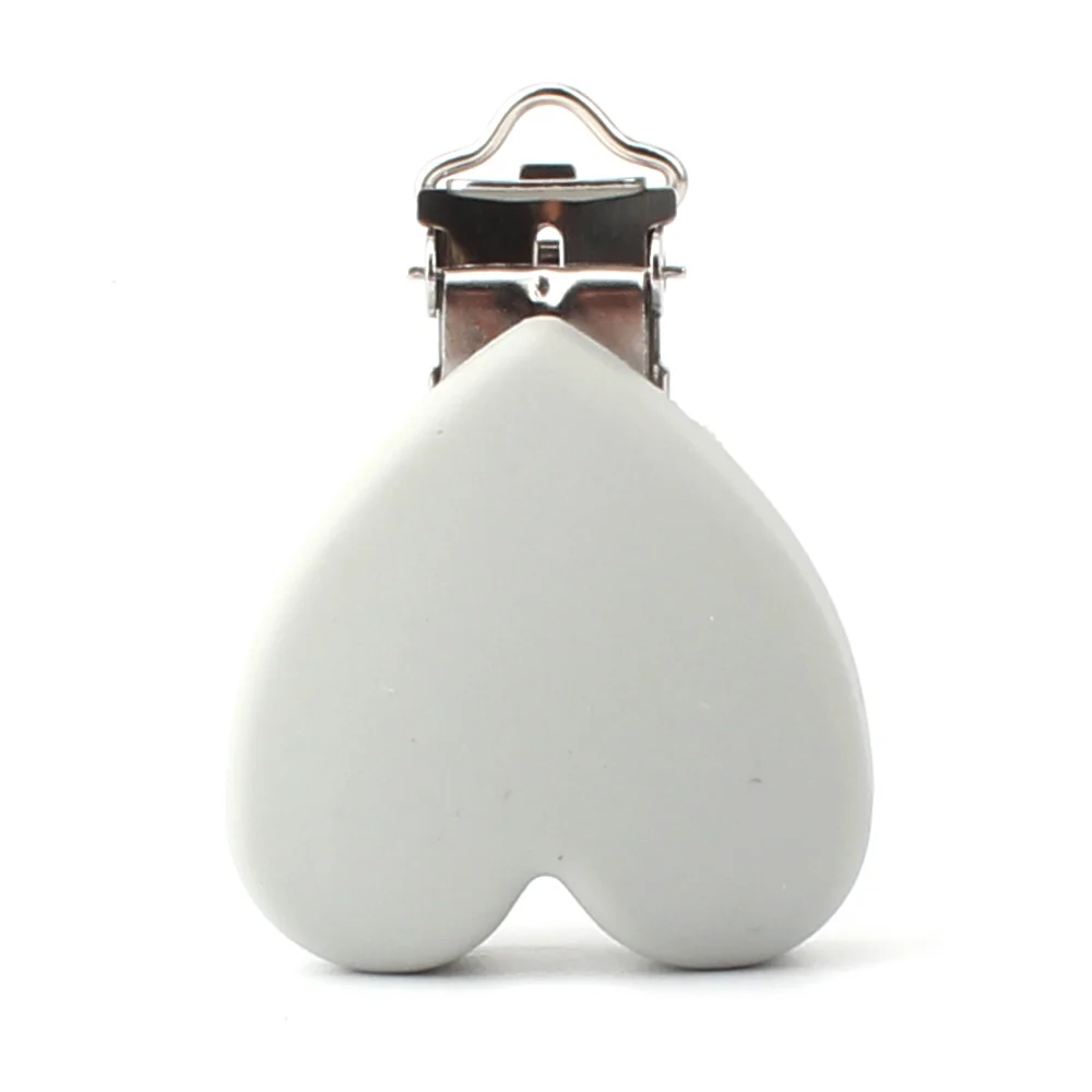 C-71 Keep& Grow, 3 шт., силиконовые зажимы для пустышки в виде героев мультфильмов, Детские бусины для прорезывания зубов, сделай сам, цепочка для соски, металлический держатель, аксессуары - Цвет: C-71