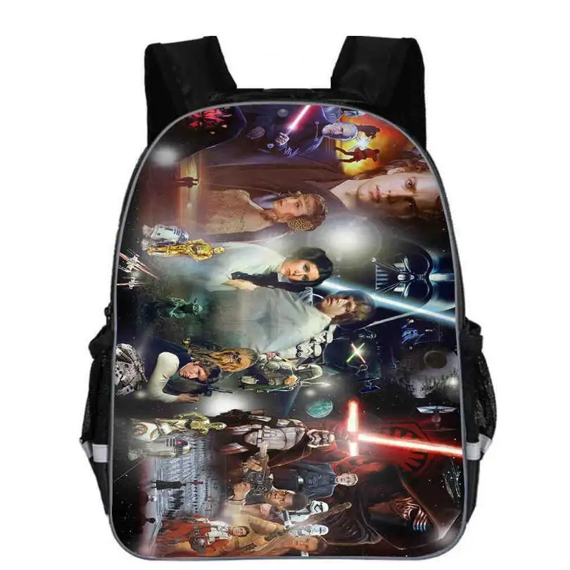 Звездные Войны Рюкзак Kylo Ren Rey Darth Vader Yoda Jedi аниме повседневные школьные сумки для