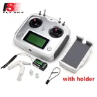 Пульт дистанционного управления Flysky FS-i6S, 2,4 ГГц, 10 каналов, AFHDS, Радиоуправляемый передатчик для квадрокоптера Racer 250, FPV дрона с приемником FS-iA6B FS-iA10B