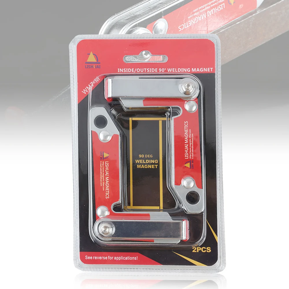 2 шт. Магнитный Держатель Угловые сварочные магниты внутренний и внешний