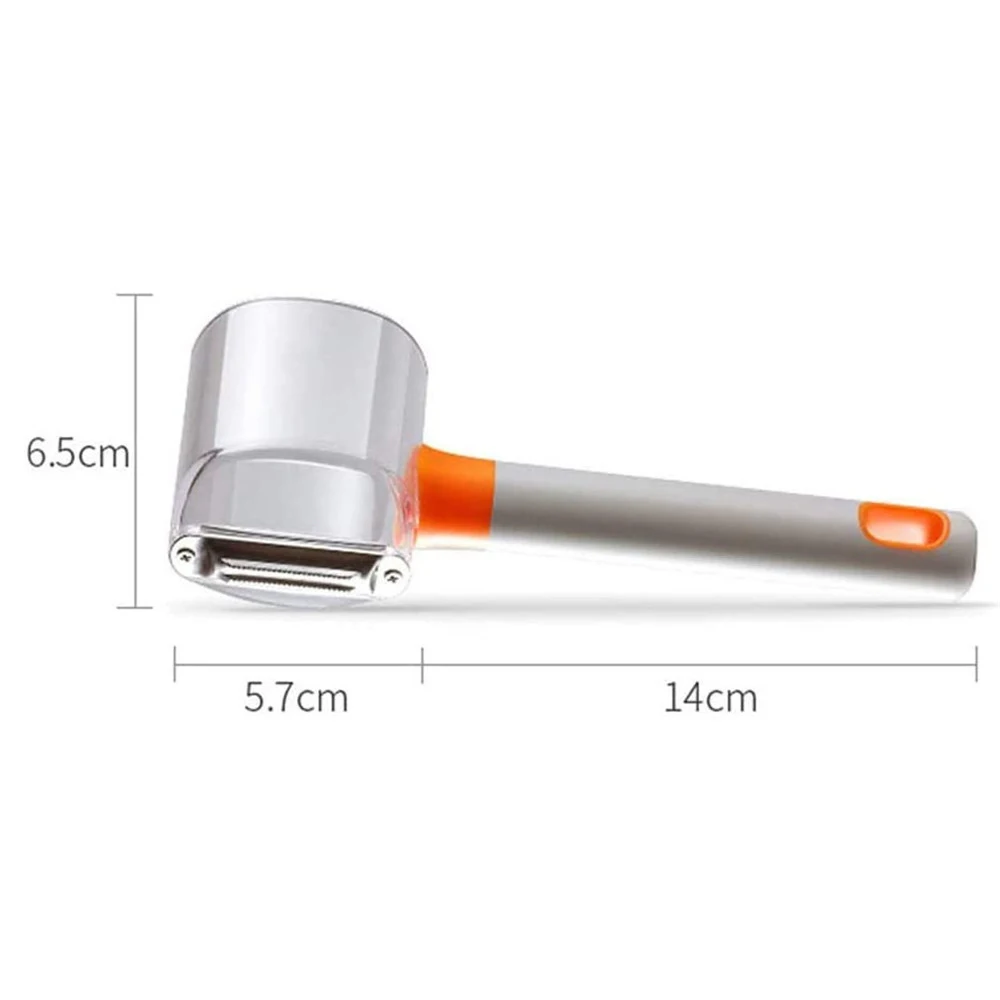 

Stainless Steel Peeler With Fruit Peel Storage Box Kitchen Vegetable Peeler Fruit Vegetable Peeler For Home Kitchen Carrots