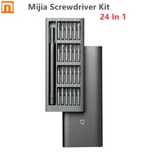 2020 New Original Xiaomi Daily Use Screwdriver Kit 24 Precision Magnetic Bits Alluminum Box DIY Screw Driver Set For Smart home