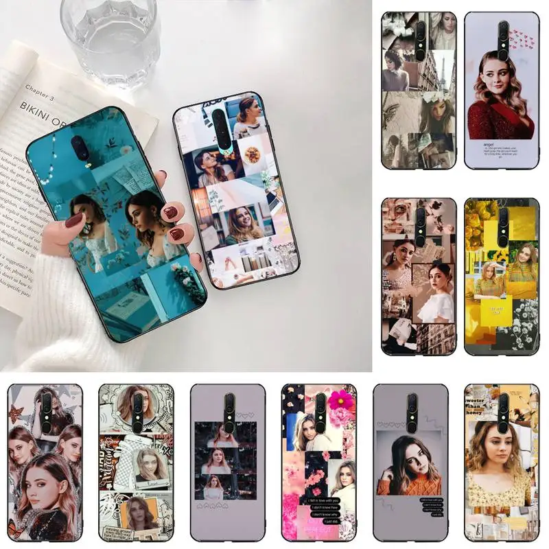 Силиконовый черный чехол для телефона Movie After Tessa Young Josephine Langford Oppo A5 A9 2020 A5S Reno2 z Renoace