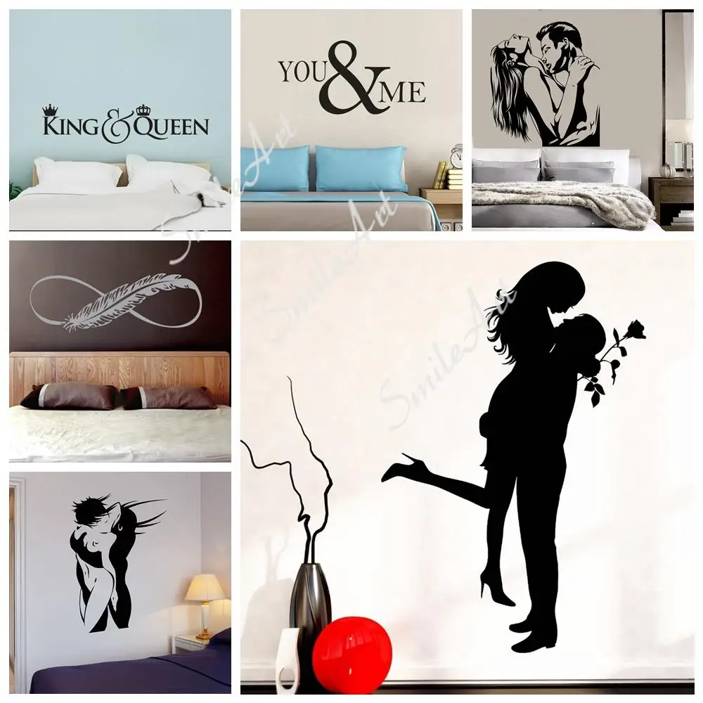 

Cartoon Style Love Wall Stickers Self Adhesive Art Wallpaper For Home Decor Living Room Bedroom Vinyl Decals