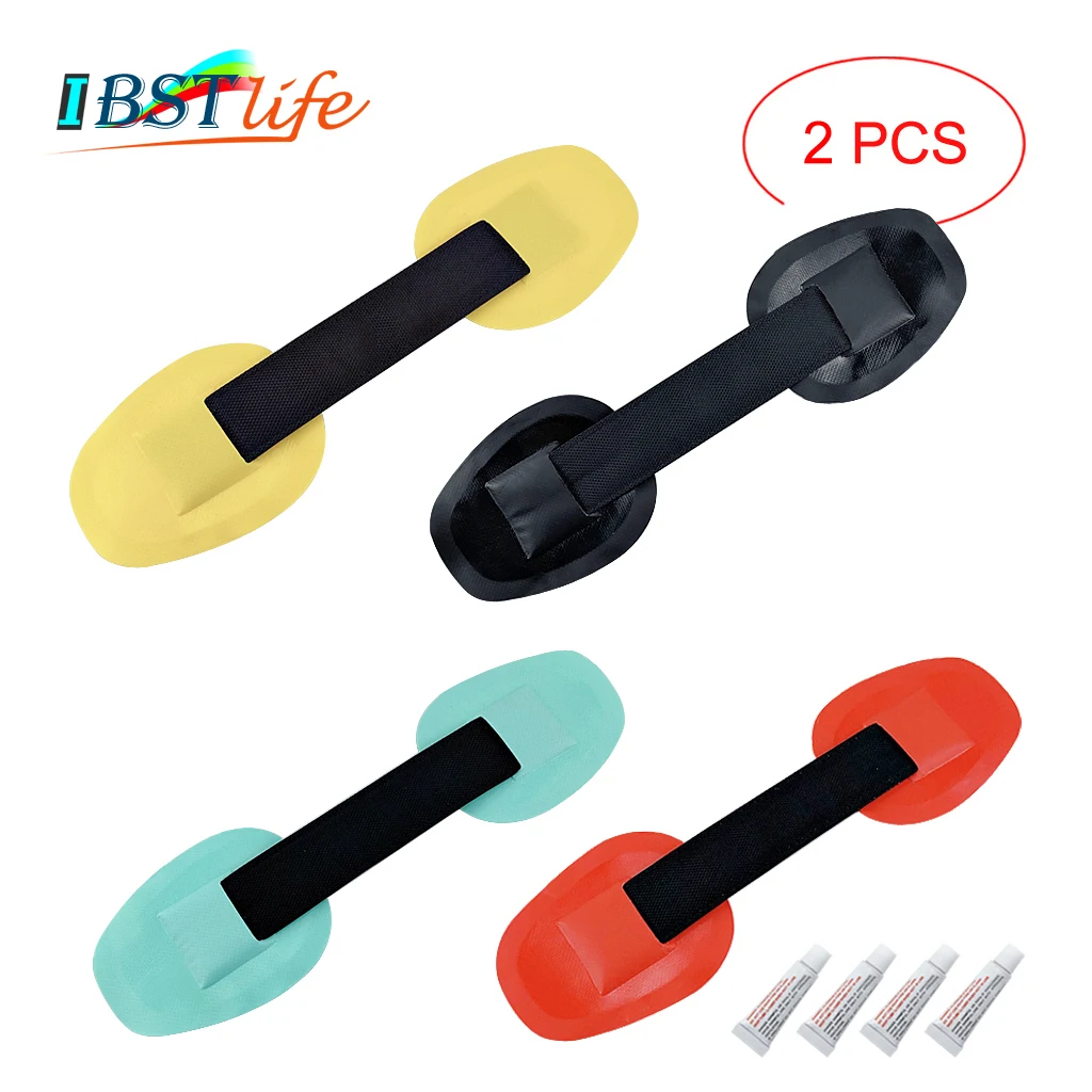 

2X Inflatable Fishing Boat PVC Carry Handle Grab Seat Strap Patch Fixed Webbing Boat Kayak Canoe Rubber Dinghy Yacht Accessories