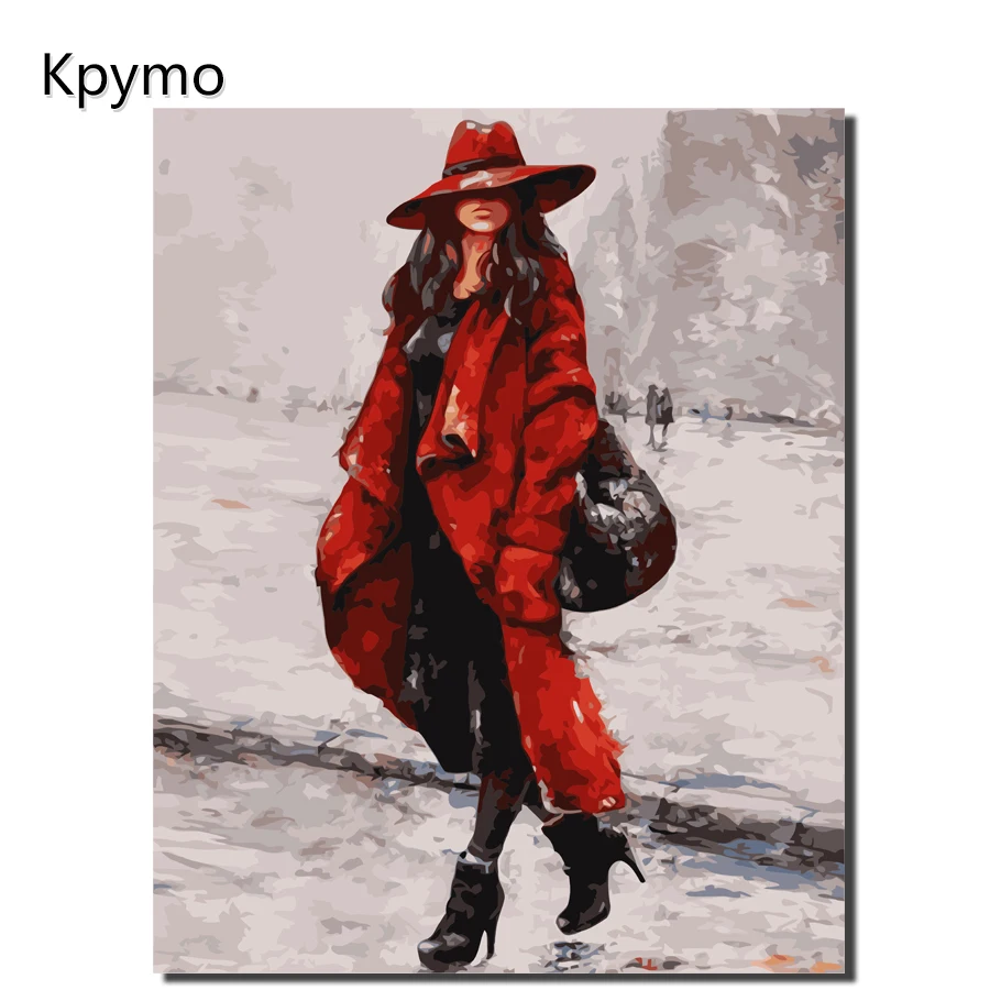 Kpymo картина по номерам Сладкая Сексуальная красота на холсте уникальные подарки