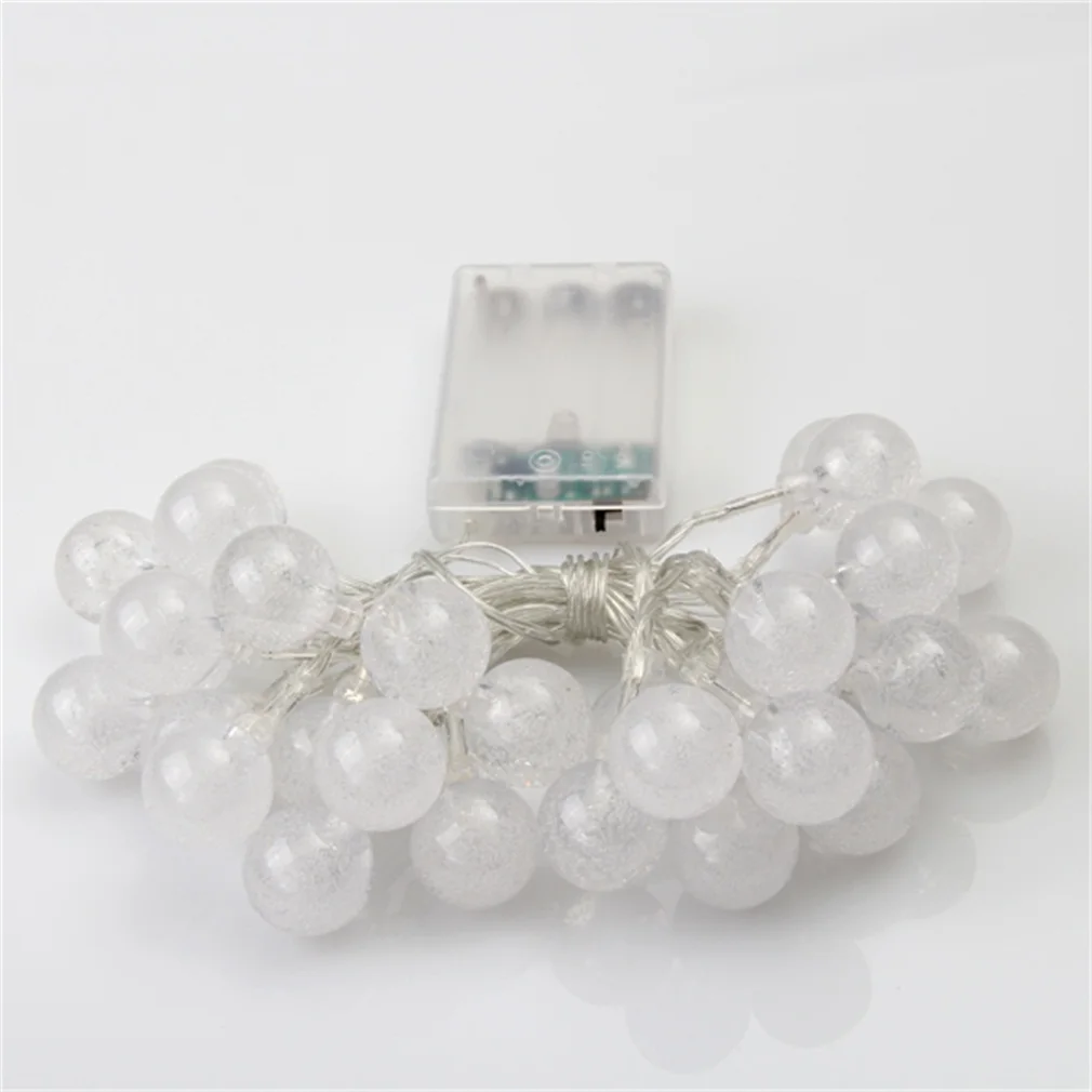 Мерцающие гирлянды сказочные огни Рождественская елка 3 светодиодных шара на