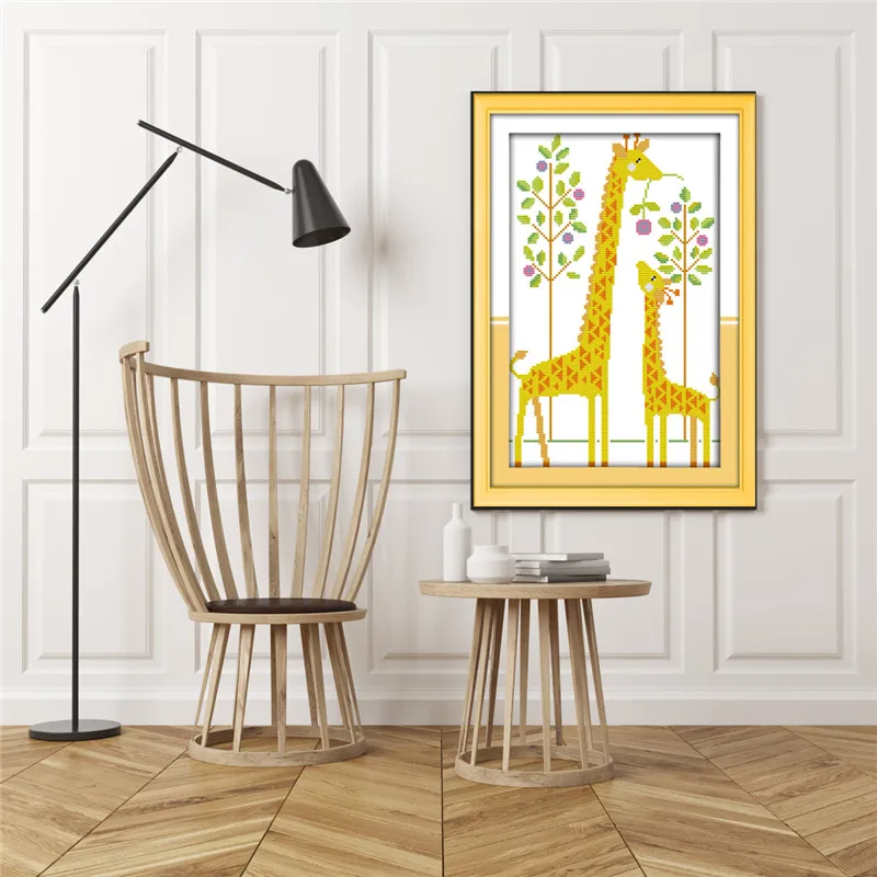 Жираф милый мультфильм декор для детской комнаты простые новички поделки ручная