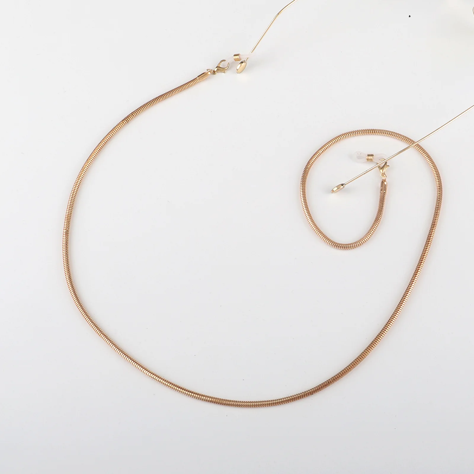 

Fashion Reading Glasses Face Mask Chain For Women Metal Simple Gold Color Sunglasses Cords Casual Eyeglass Chains accessories