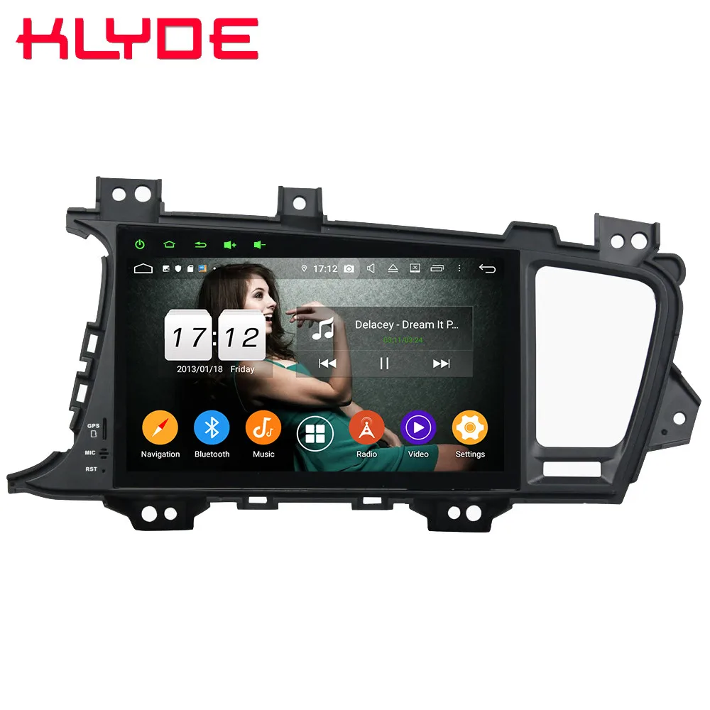 Klyde " ips 4G wifi Android 9 Восьмиядерный 4 Гб ОЗУ 64 Гб ПЗУ DSP BT автомобильный DVD мультимедийный плеер стерео для Kia K5 Optima 2011