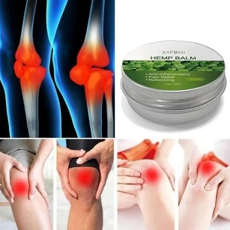 

10/20/30Ml 1Pcs Analgesia Cream Hemp Balm Cream Knee Herbal Balm Body Refreshing Pain Muscle Massage Ointment Cream Neck Ex Z1Y7