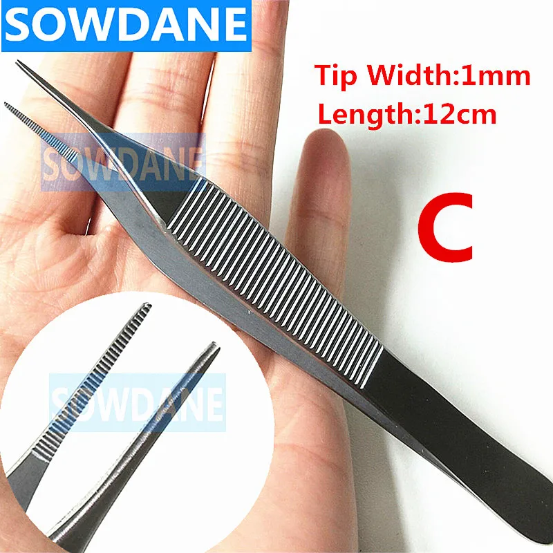 2 шт. Стоматологический Хирургический Инструмент Пинцет зубоврачебные щипцы с