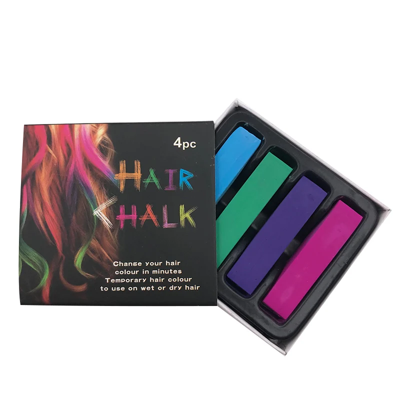 Модные мелки для волос временный цвет цветовая гамма набор красоты инструменты