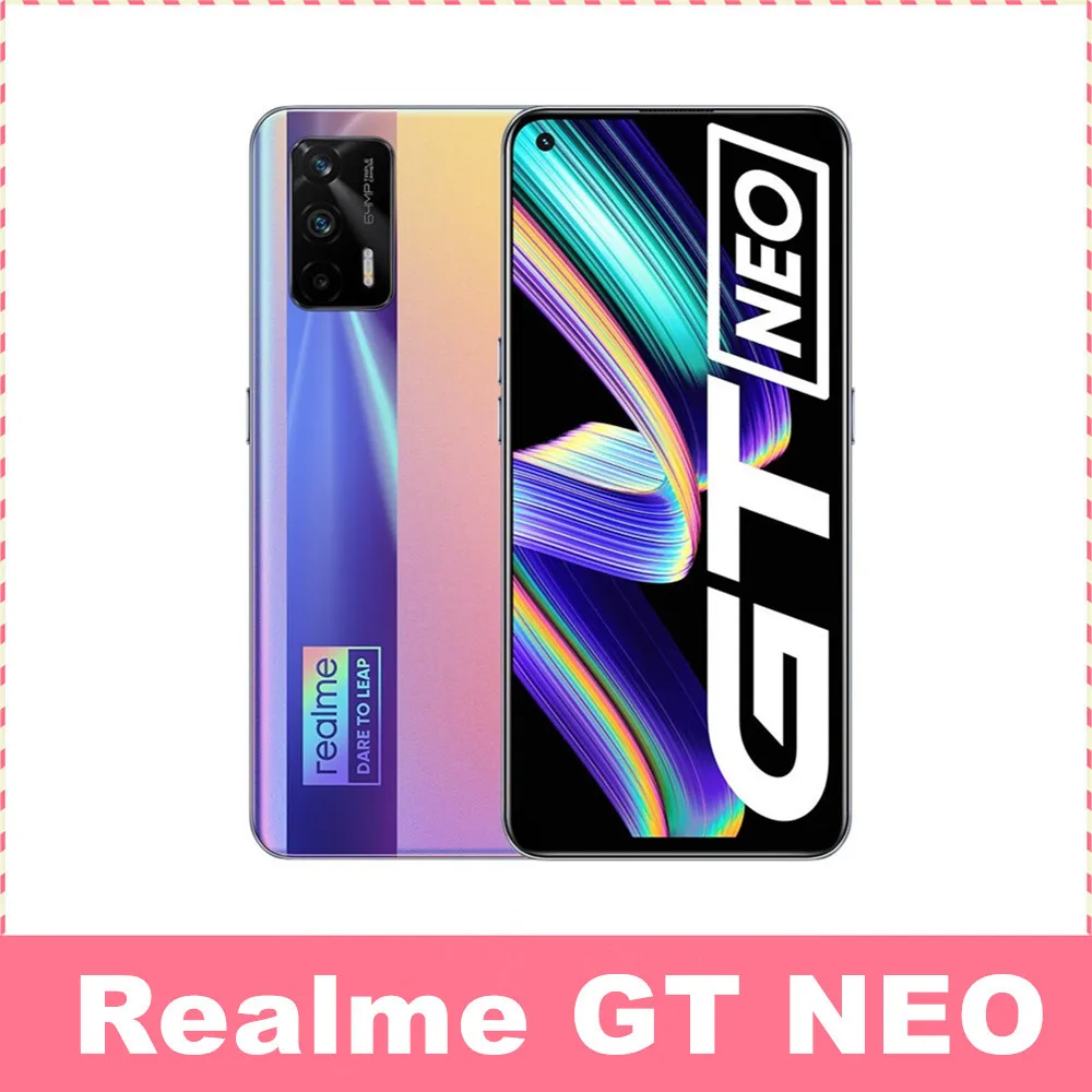 Смартфон Realme GT NEO экран 1200 дюйма 5G Гц AMOLED дисплей 6 43 мА · ч камера 64 мп Wi-Fi NFC - купить