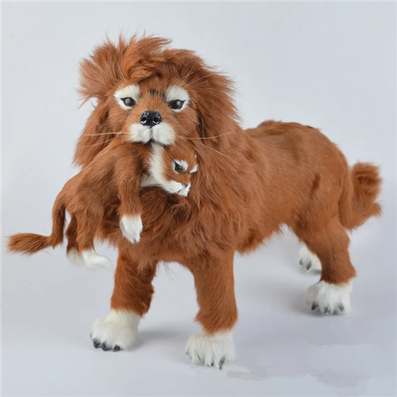 2 шт. гигантская подставка Лев Likelife Мягкие плюшевые животные мягкие игрушки кукла