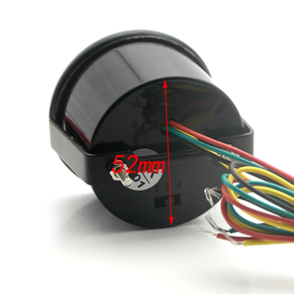 Автомобильный Аналоговый светодиодный цифровой тахометр измеритель оборотов в