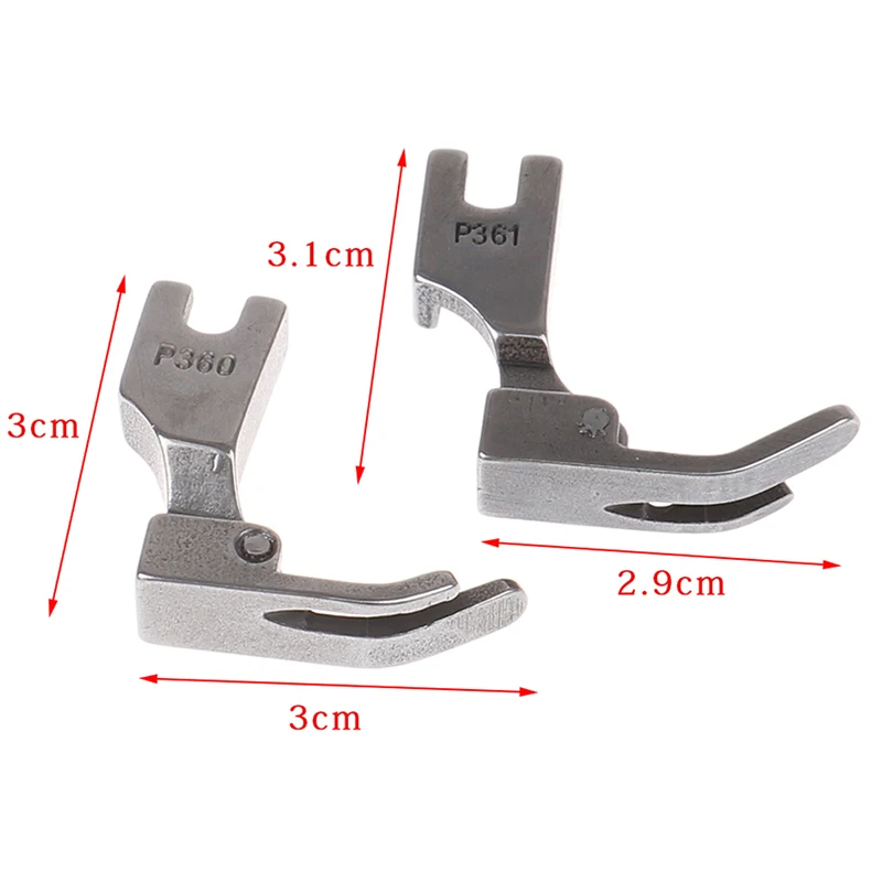 2pcs/pack Narrow Presser Foot No.P360/P361 Fits For Industrial Sewing Machines Sewing Machine Accessories images - 6