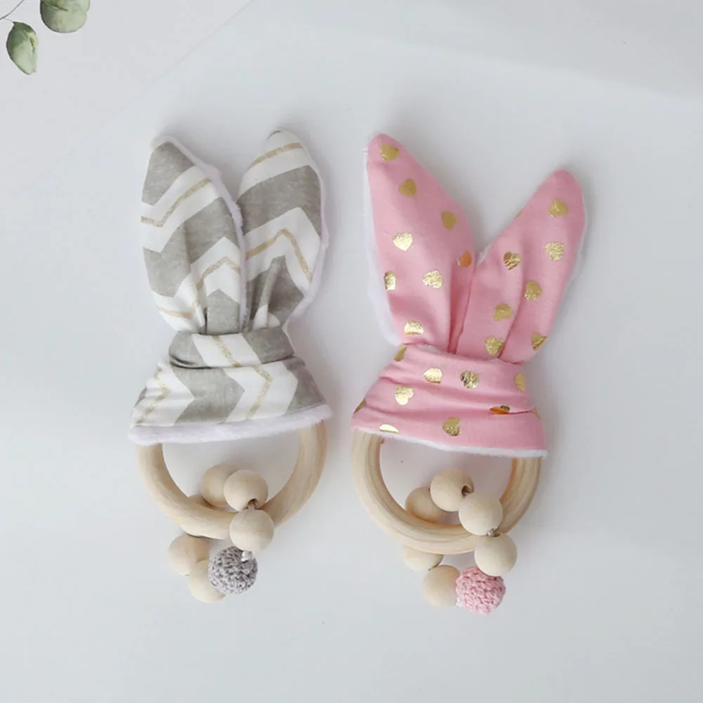 Детские погремушки игрушки искусственная милая деревянная игрушка для