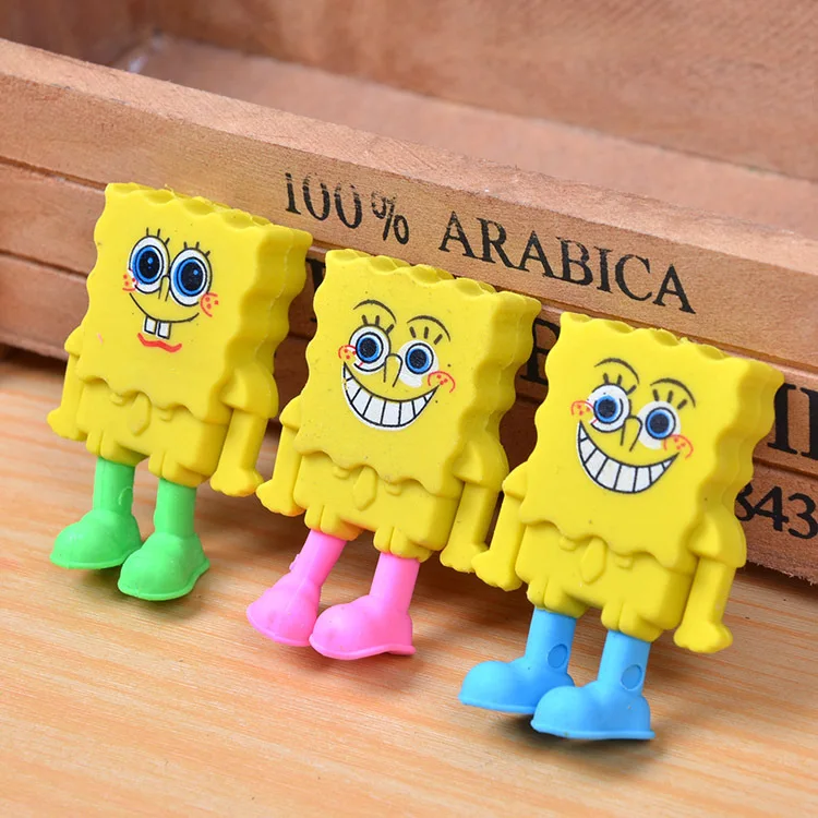 Сандро прекрасный Губка Ластик мультфильм Kawaii моделирование ластик