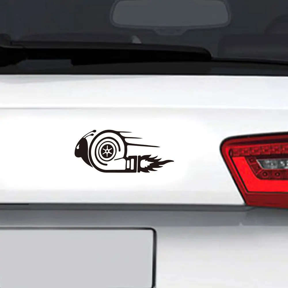 

Funny snail Car Sticker ANY SIZE Decal decoration Vinyl Car Rear window door Sticker Removable Automobile decor Decals HY1749