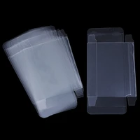 500pcs clear transparent box case for nintend n64 cartridge cib protectors