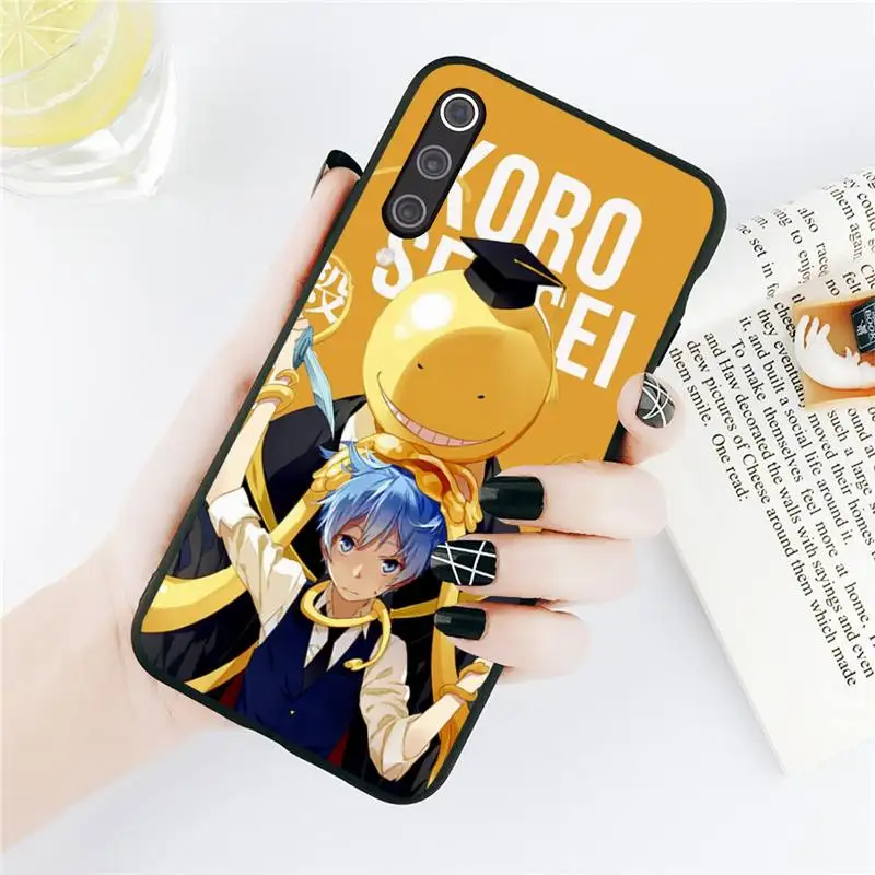 

Koro Sensei anime manga Phone Cases For Xiaomi Redmi note 7 8 9 t k30 max3 9 s 10 pro lite Luxury brand shell funda coque