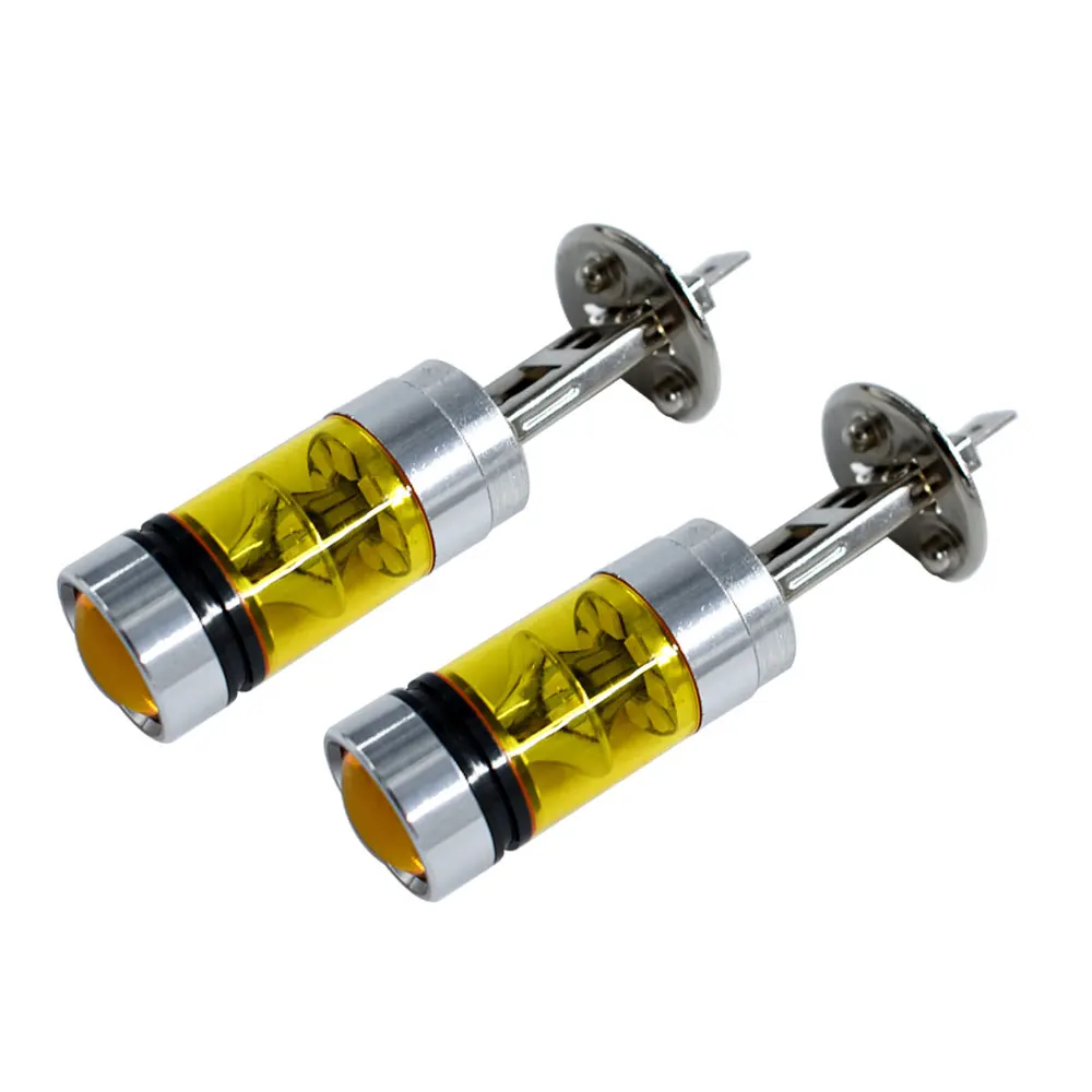 2 шт. светодиодсветодиодный противотумансветильник лампы H1 4300K 100W | Автомобили и