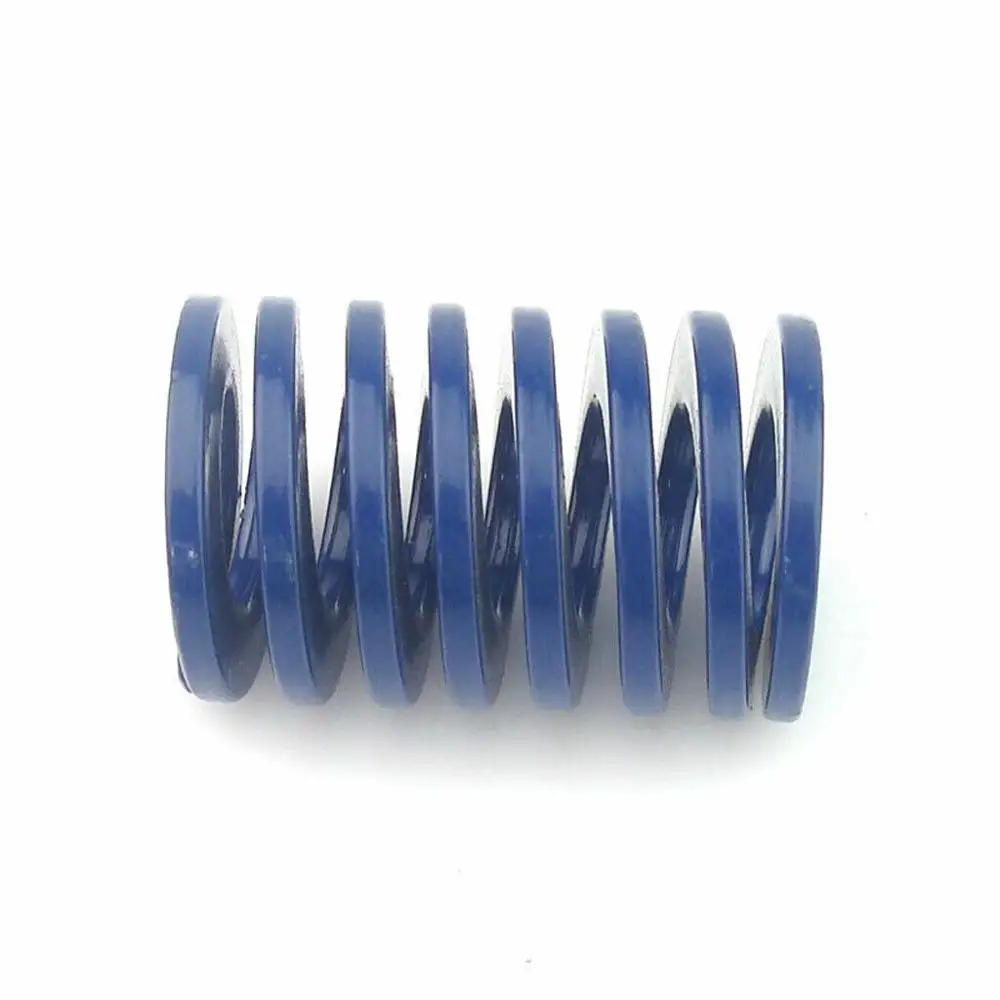 Hot Sale 2Pcs Blue Light Load Spiral Stamping Compression Die Spring Outer Diameter 12mm Inner 6mm Length 20-150mm | Обустройство