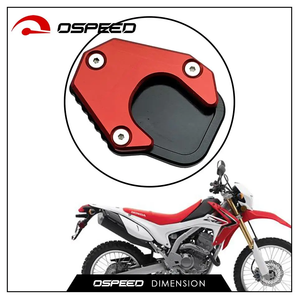 Для Honda Crf Crf250l Φ Crf250 2017 2018 Kickstand увеличитель пластина боковая подставка удлинитель