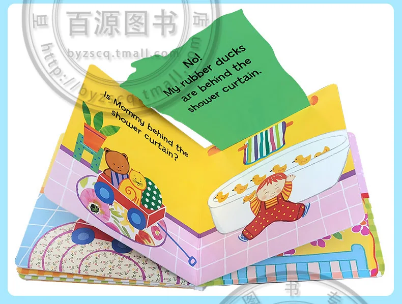 

3pcs Original Children Popular Books Karen Katz Where Is Baby's Belly ButtonBoard Book Early Childhood Education English Books