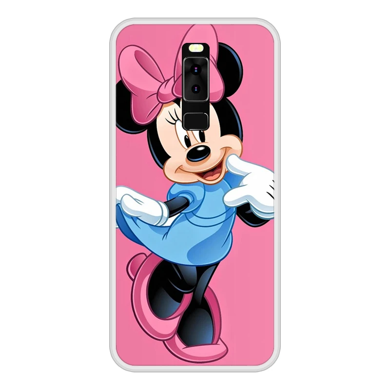 Case for Leagoo S8 Soft Silicone TPU Mickey Minnie Pattern Painted Phone Cover In Stock |