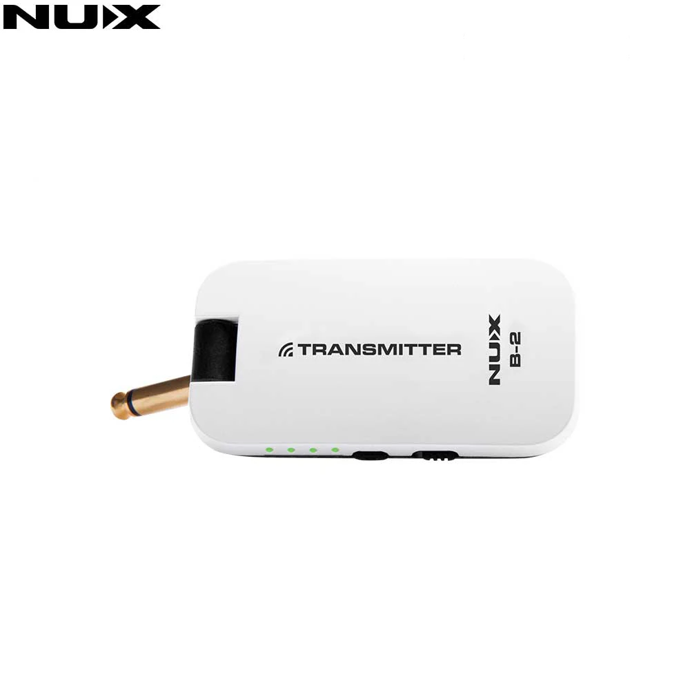 Беспроводной гитарный тюнер NUX B2 2 4 ГГц канала перезаряжаемый аудиопередатчик