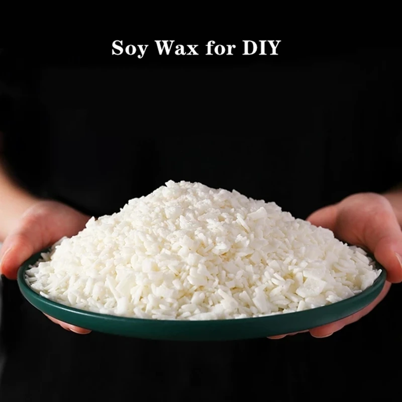 

1000g High quality Pure Soy Wax Flakes Scented Candles Materials DIY Candle Making Supply Handmade Gift Waxing