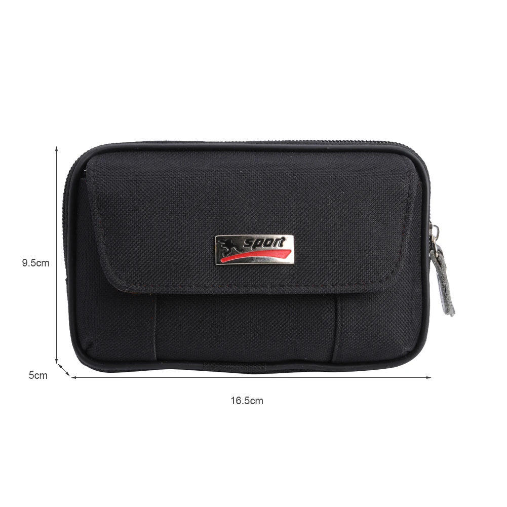 

Waterproof Oxford Cloth Purse Men Outdoor Sport Belt Wallets Card Clutch Bag Thin Men's Wallet For Credit Cards Funny Wallet