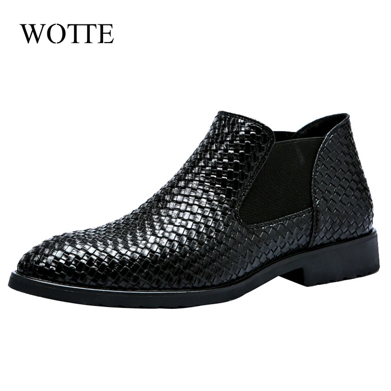 Классические Мужские модельные туфли в деловом стиле Модная элегантная