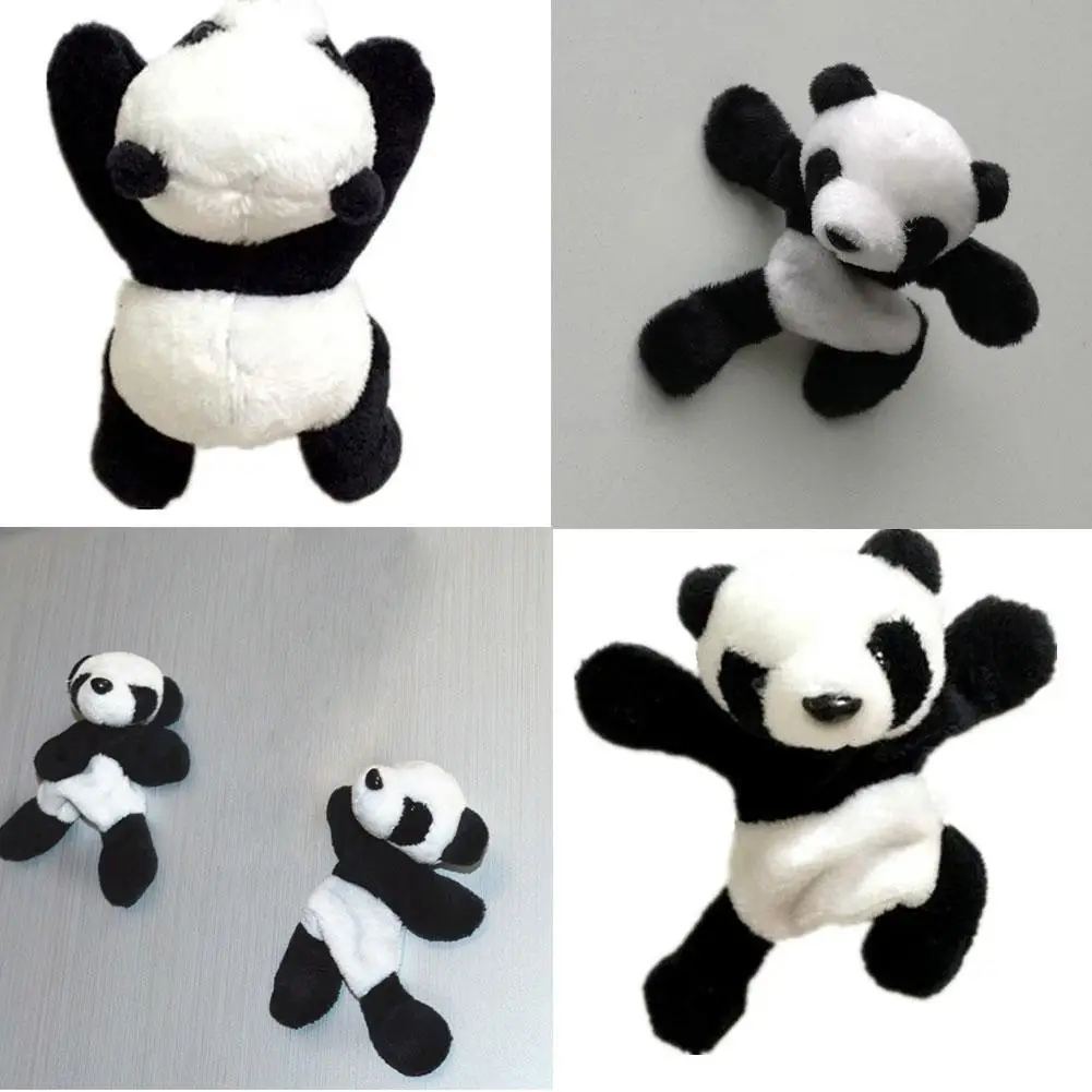 

Cute Panda Plush Bear Fridge Magnets Figures Tourist Decoration Kids Toy Party Souvenir Gifts Animal Supply Q2R9