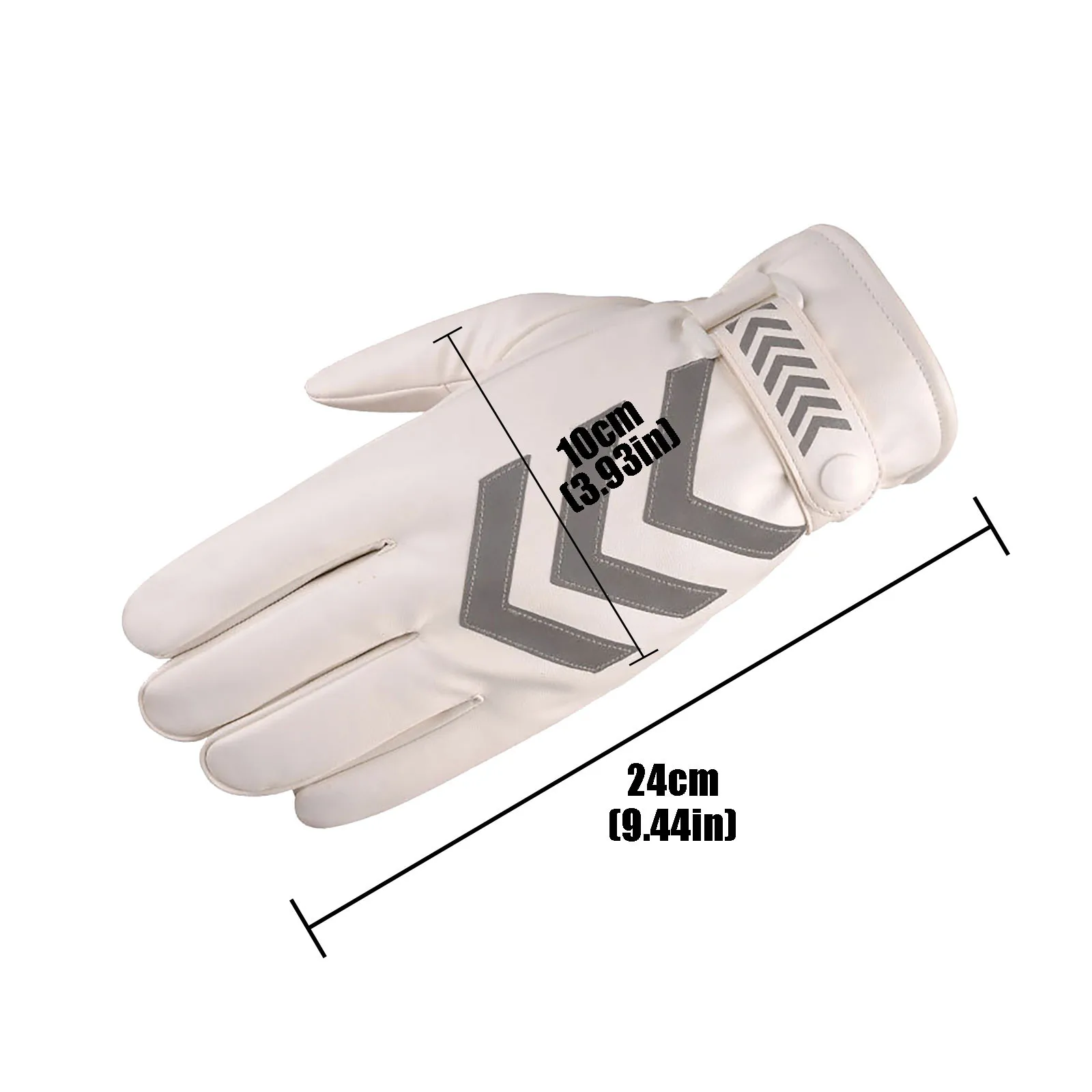 

Winter men's and women's plus velvet sports gloves can keep warm wind-proof and cold-proof full-finger gloves