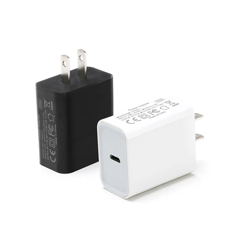 euus plug pd usb charger 18w quick charger mobile phone wall charger for ipone adapte 12 11 xiaomi samsung accessories free global shipping