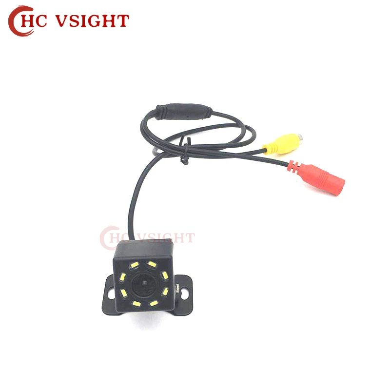 

Universal Car Rear View Camera 8LED Night Vision Reversing Auto Parking Assistance Monitor CCD Waterproof Wide Degree HD Video