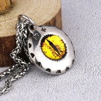 high end stainless steel casting gods and demons eyes men and women pendants bengdi domineering sweater chain gifts