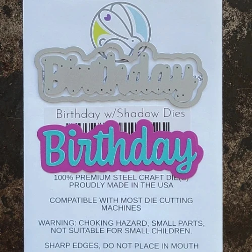 

Birthday English Metal Cutting Dies Template For Diy Dies Scrapbook Album Embossed Paper Card Gift Decoration Craft Die Cut