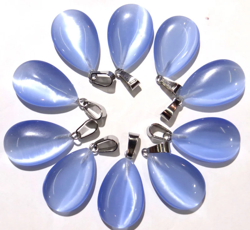 Природный камень опал тигровый глаз бирюза кварц кристалл lapis Капля воды кулон