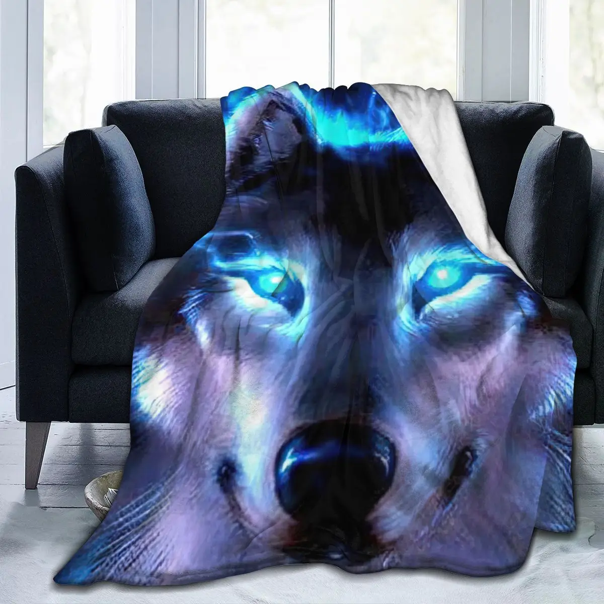 

Cartoon Animal Blanket Blanket Plaid Jigsaw Sublimation Cartoon Bedding Flannel Children's And Adult Bedroom Decor A1