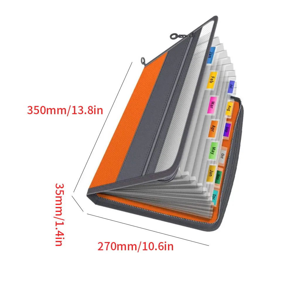 

Waterproof A4 File Bag Organizer Data Book Document Large Capacity File Pouch Bill Folder Holder Portfolio Office Storages