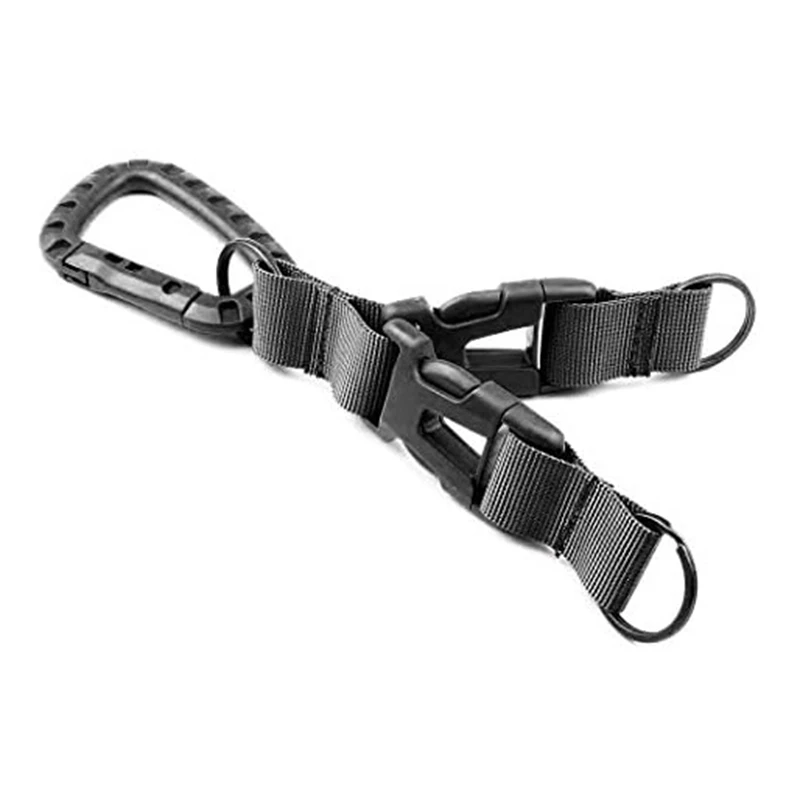 

3Pcs Multifunction Hanging Buckle Key Hook Webbing Belt Carabiner Clip Handing Belt Clip Backpack Buckle