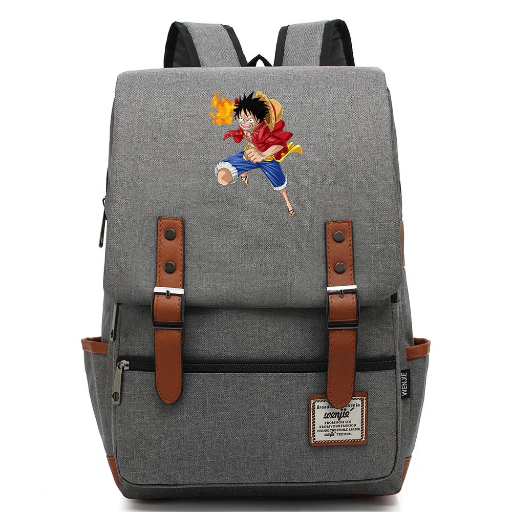 

Anime One Piece Backpacks For Teenager Kids Boy Girl Student School Bags Unisex Laptop Backpack Travel Daypack Mochila
