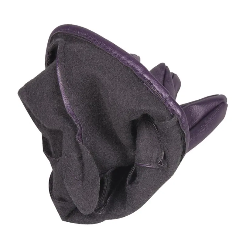 1 пара женских плотных полупальмовых перчаток имитация кожи перчатки с пятью