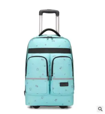 Женский рюкзак на колесиках для путешествий сумка багажа деловая | Багаж и сумки