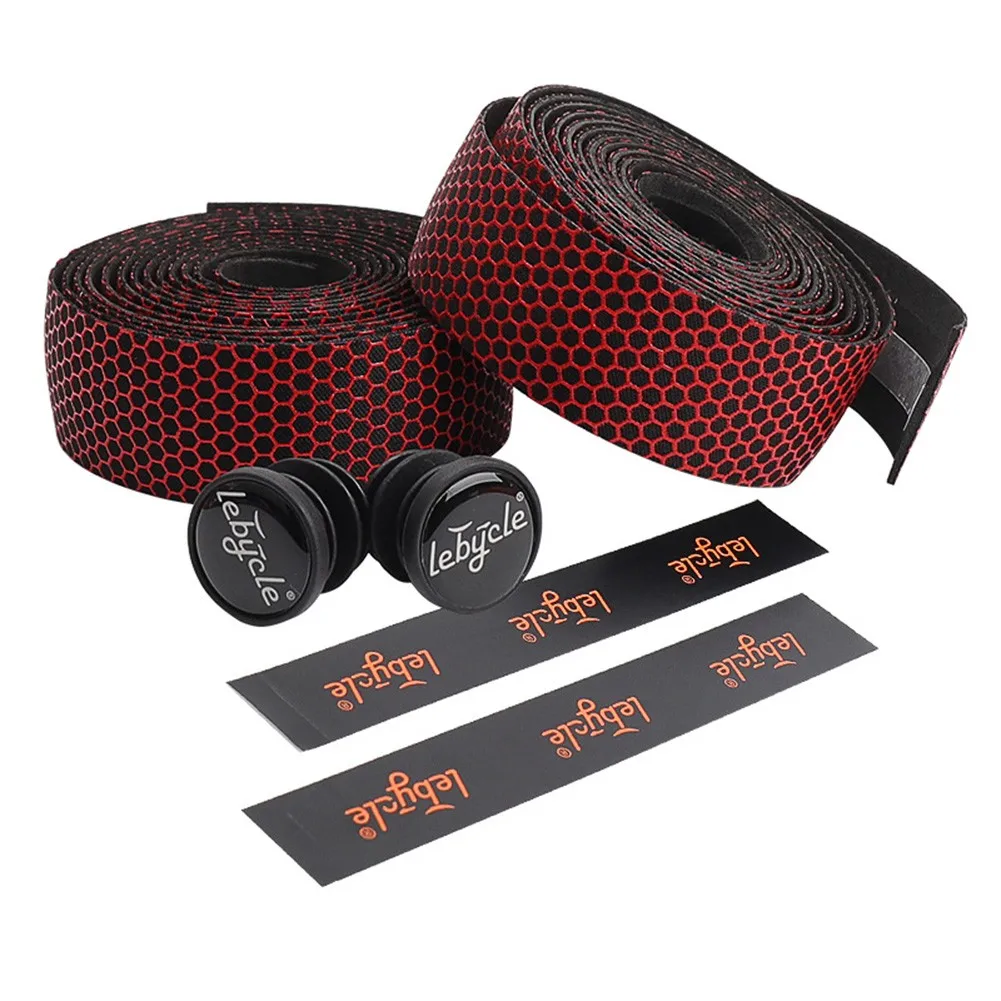

1Pair Silicone Bar Tape Handlebar Strap Road Bike / Drop Handlebar Tape Silica EVA White Wrap Anti-slip Bike Bar Grips Wrap Tape